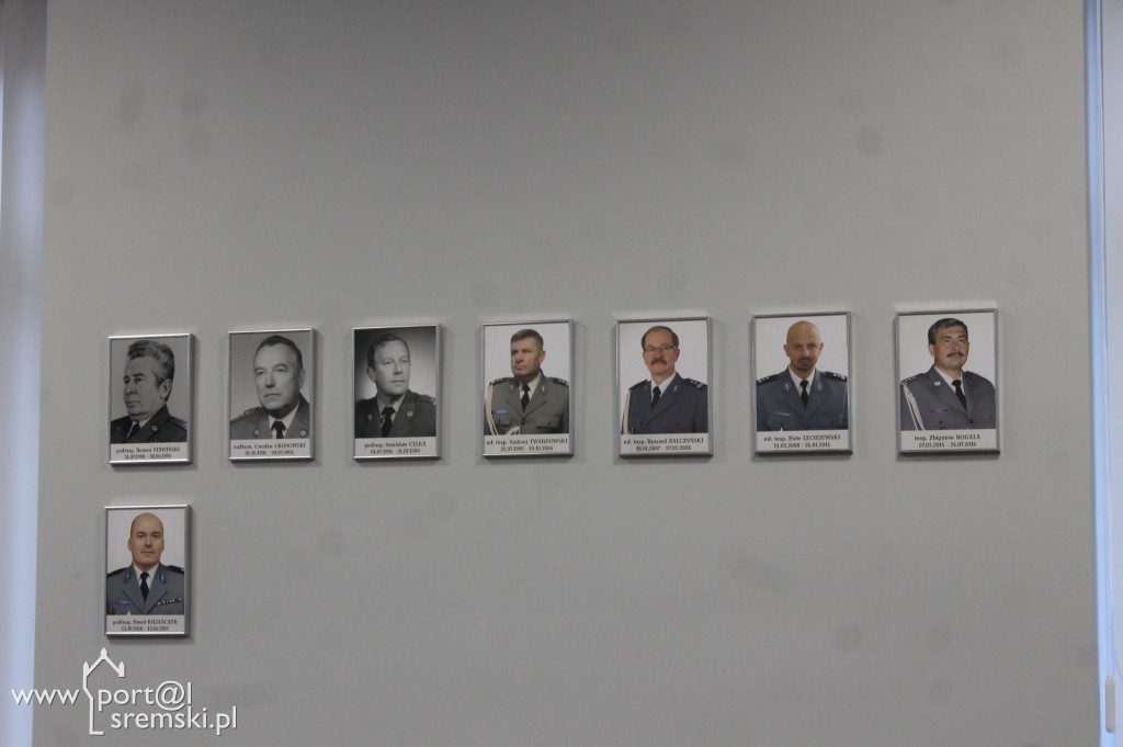 Policja w nowej auli o starym roku