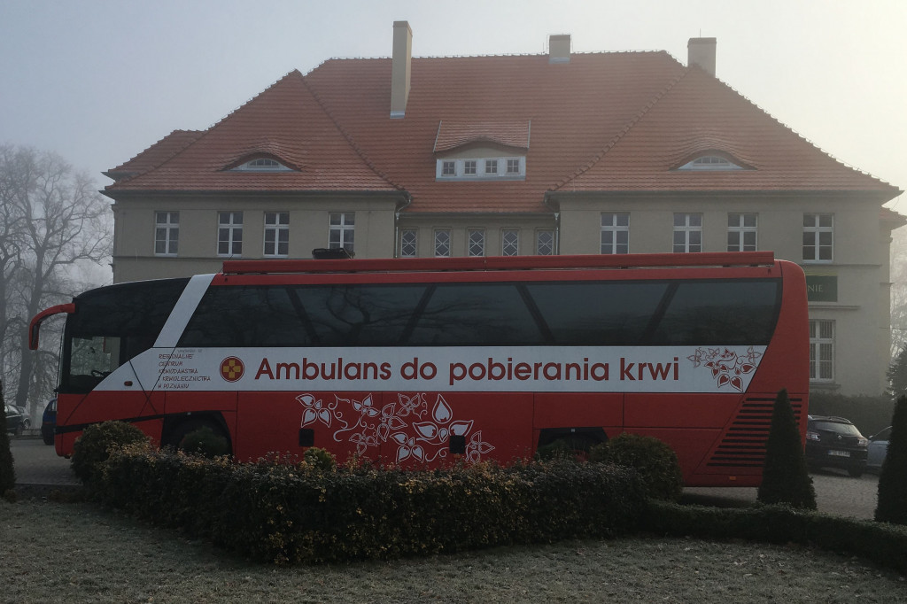 Oddawali krew w Grzybnie
