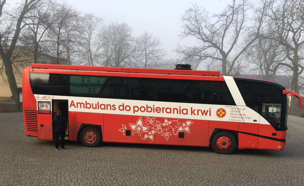Oddawali krew w Grzybnie
