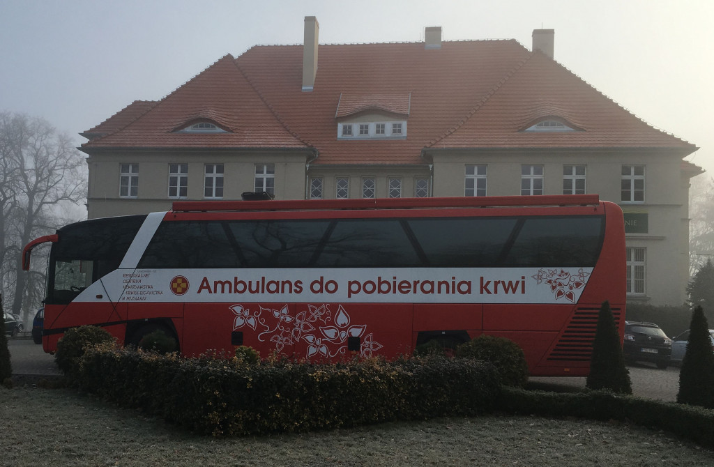 Oddawali krew w Grzybnie
