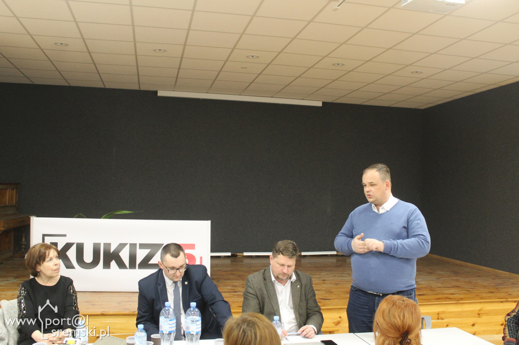 Poseł Józwiak w Śremie