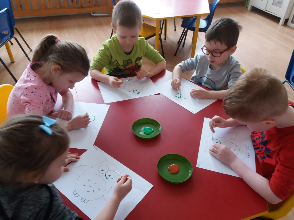 Zajęcia u Modraków