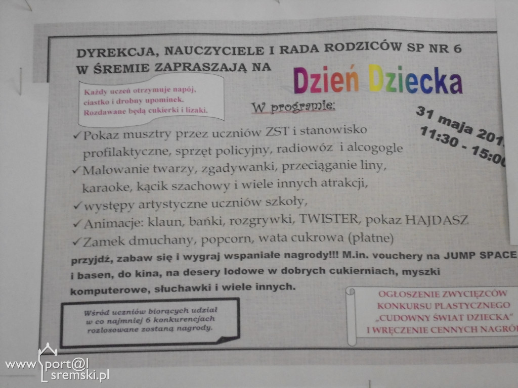 Dzień Dziecka w SP 6