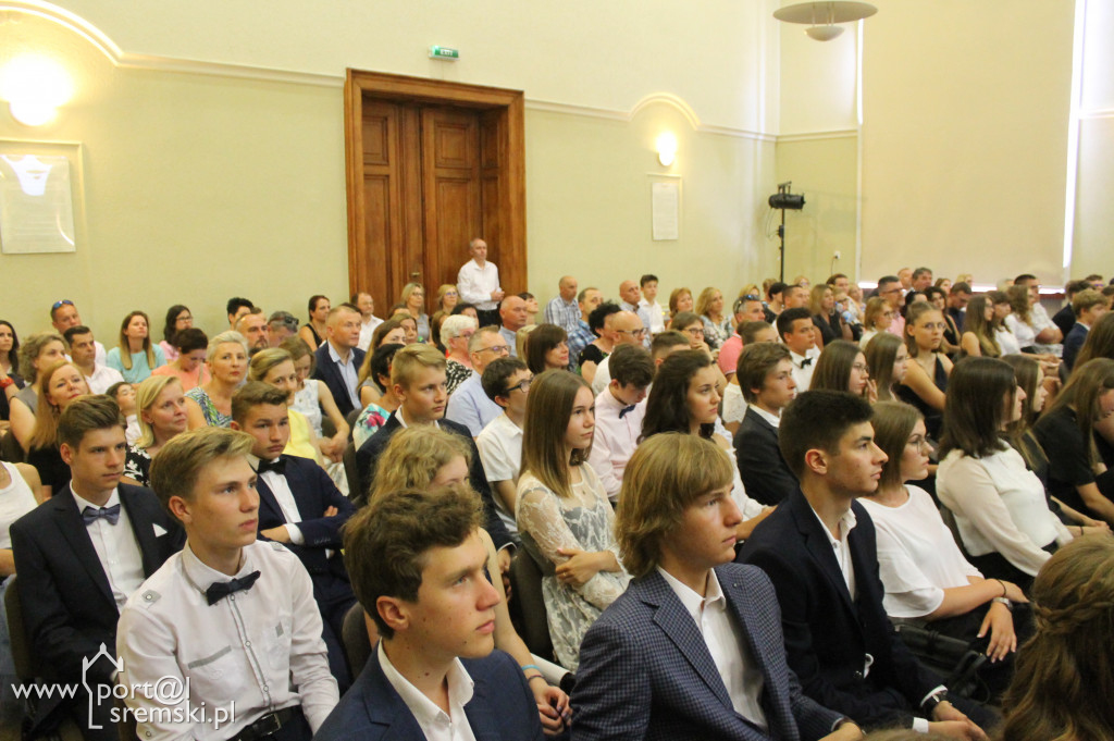 Zakończenie klas gimnazjum ZSO