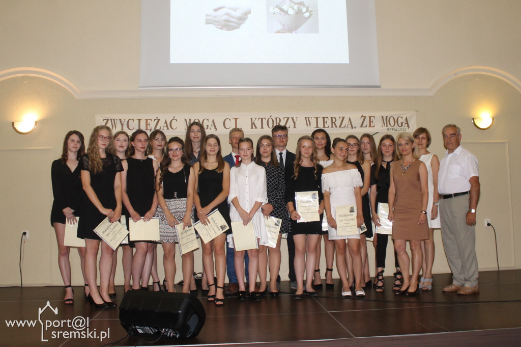Zakończenie klas gimnazjum ZSO