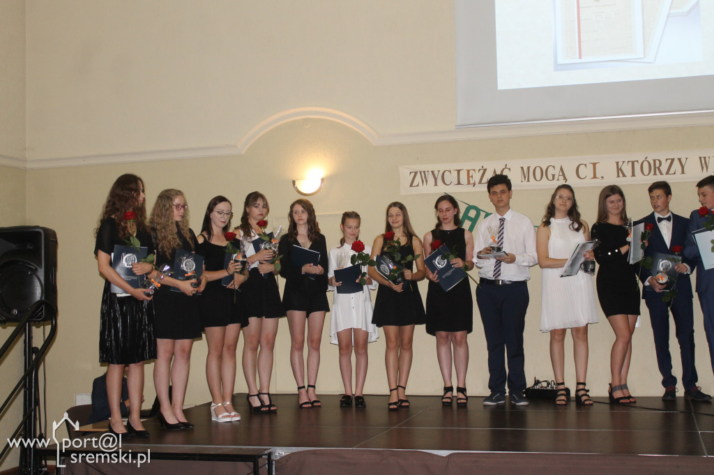 Zakończenie klas gimnazjum ZSO