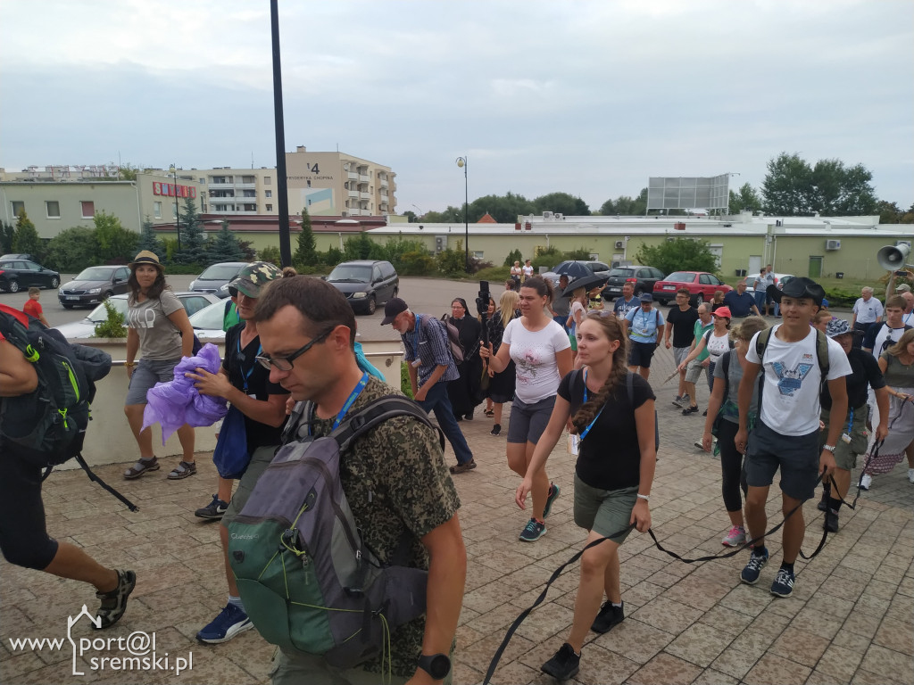 Pielgrzymi ze Szczecina w Śremie