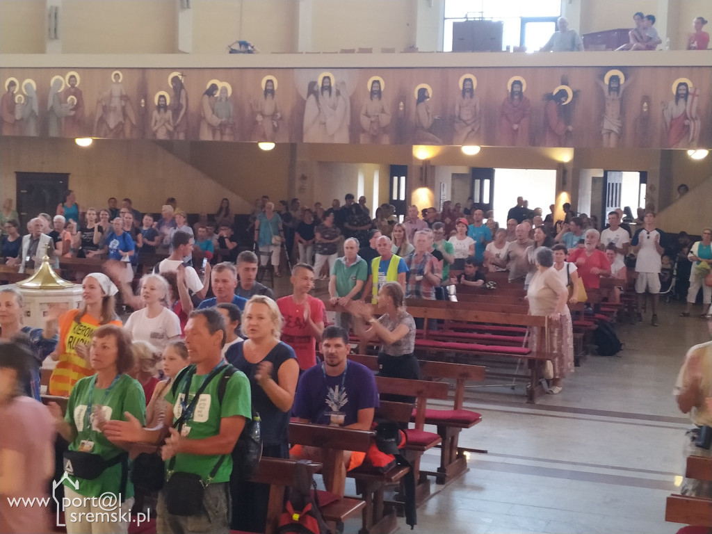 Pielgrzymi ze Szczecina w Śremie