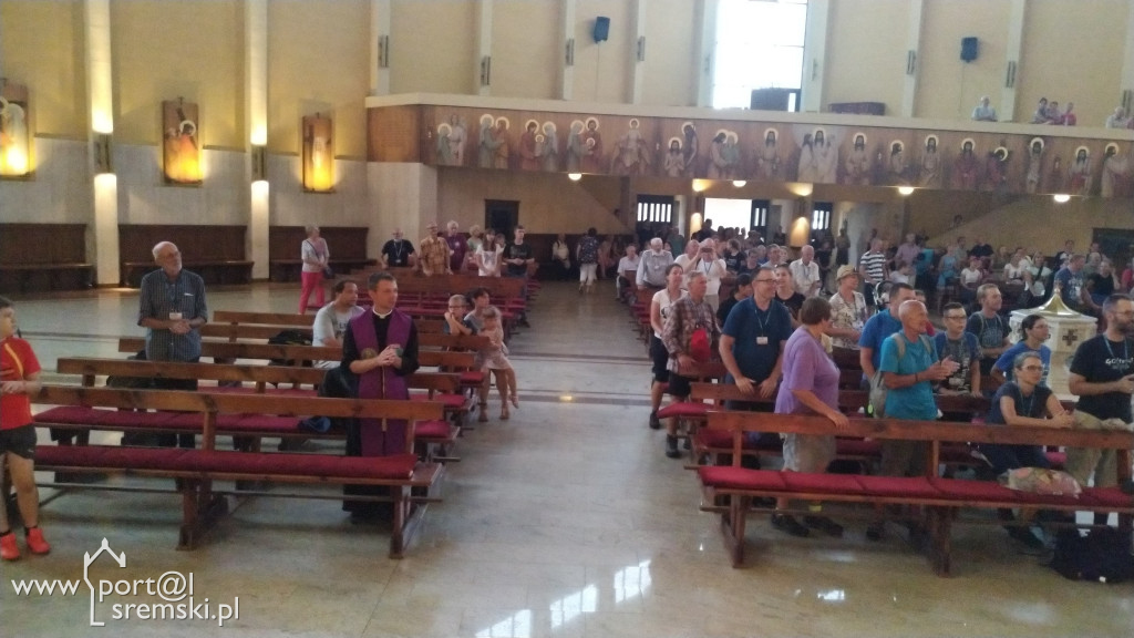 Pielgrzymi ze Szczecina w Śremie