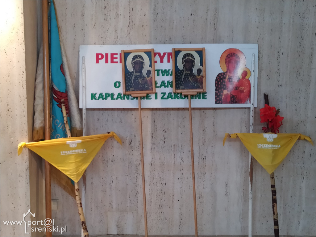 Pielgrzymi ze Szczecina w Śremie