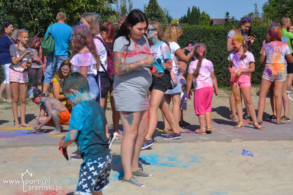 Kolorowo na plaży