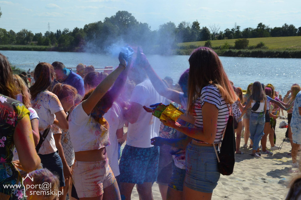 Kolorowo na plaży
