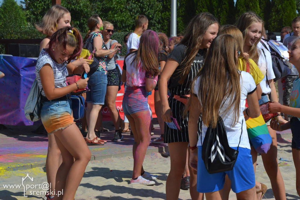 Kolorowo na plaży
