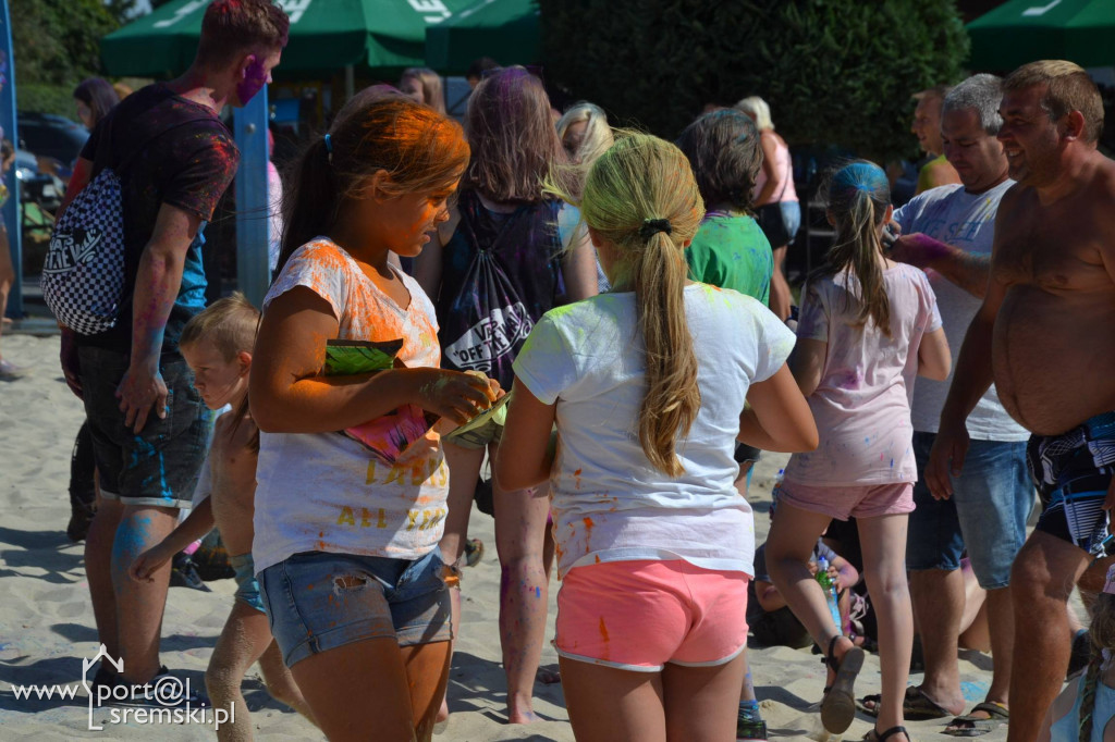 Kolorowo na plaży