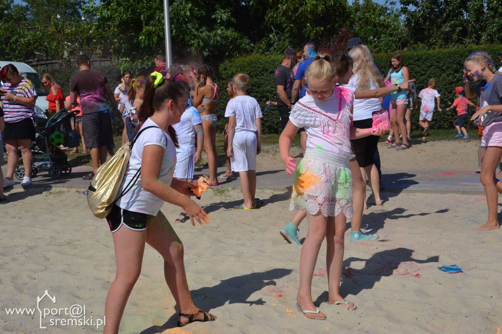 Kolorowo na plaży