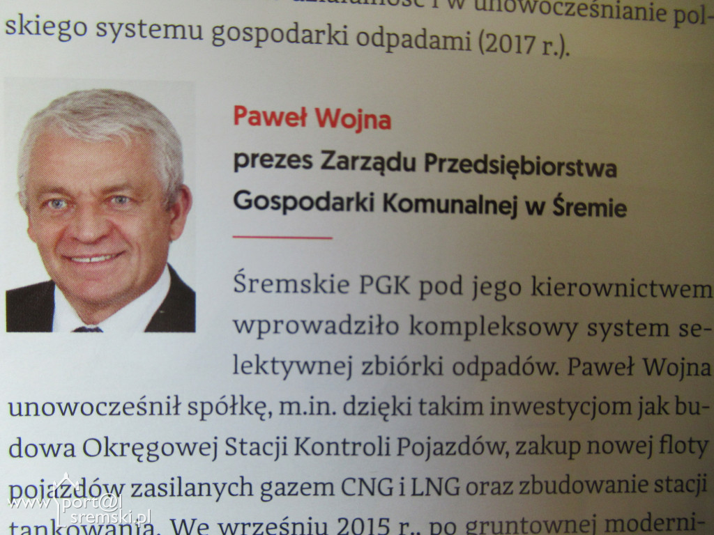 Prezes Wojna kandydatem