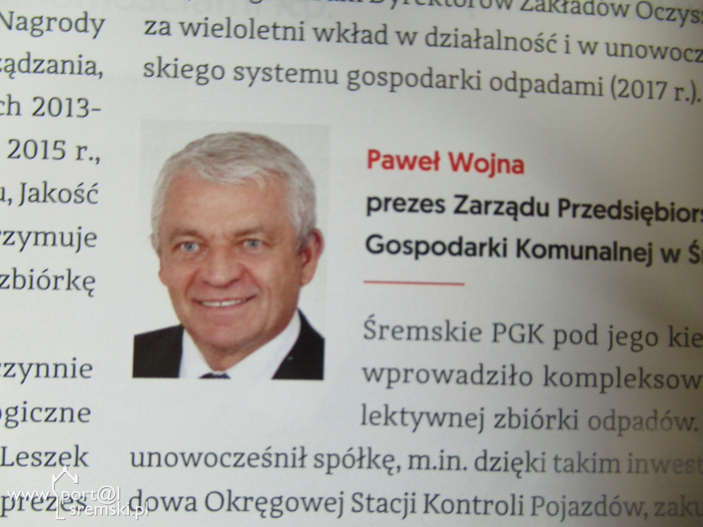 Prezes Wojna kandydatem