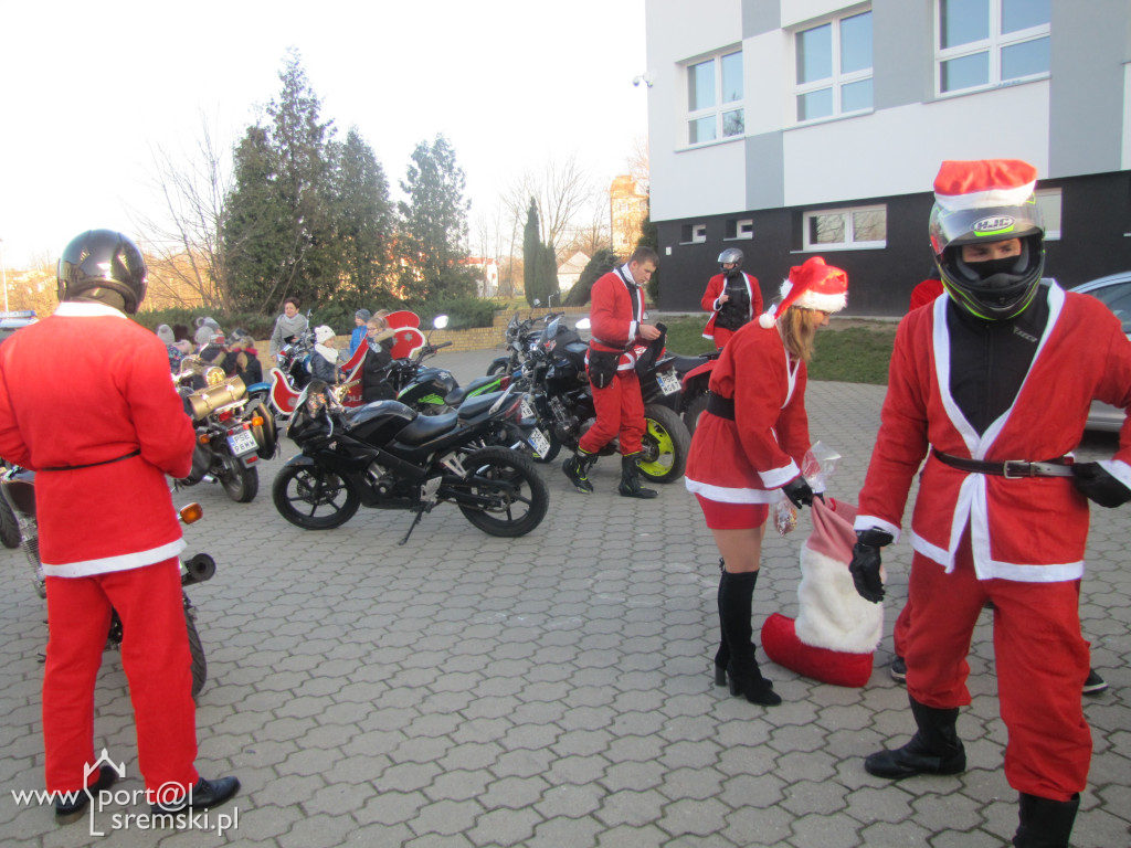 Mikołaje na motocyklach