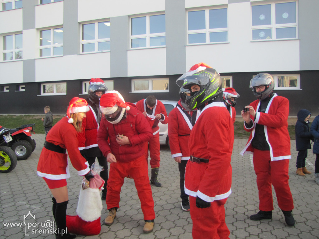 Mikołaje na motocyklach
