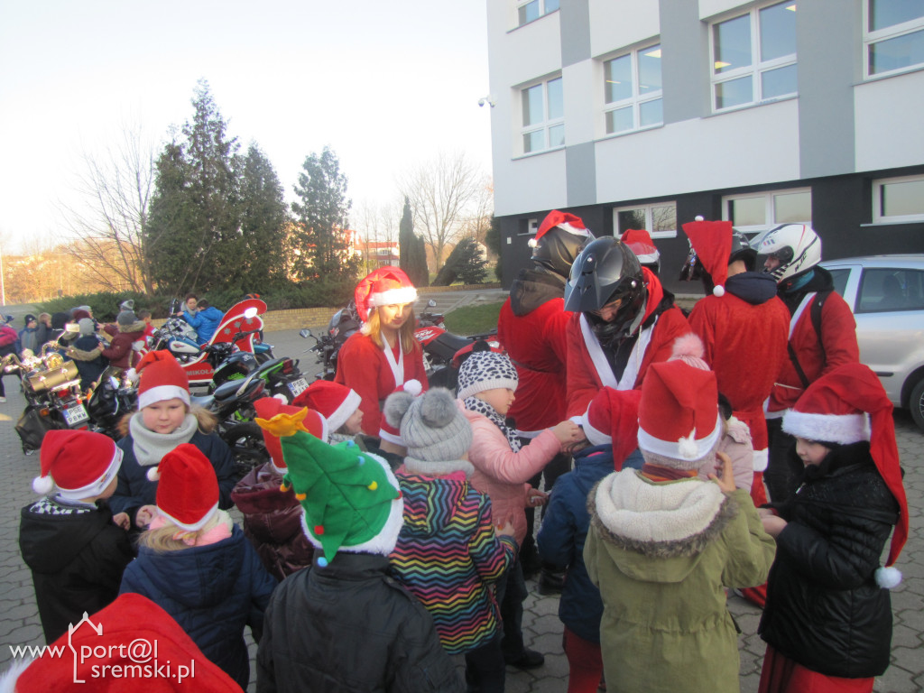 Mikołaje na motocyklach