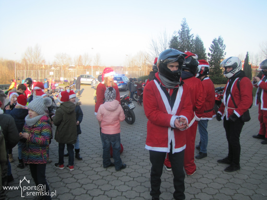 Mikołaje na motocyklach