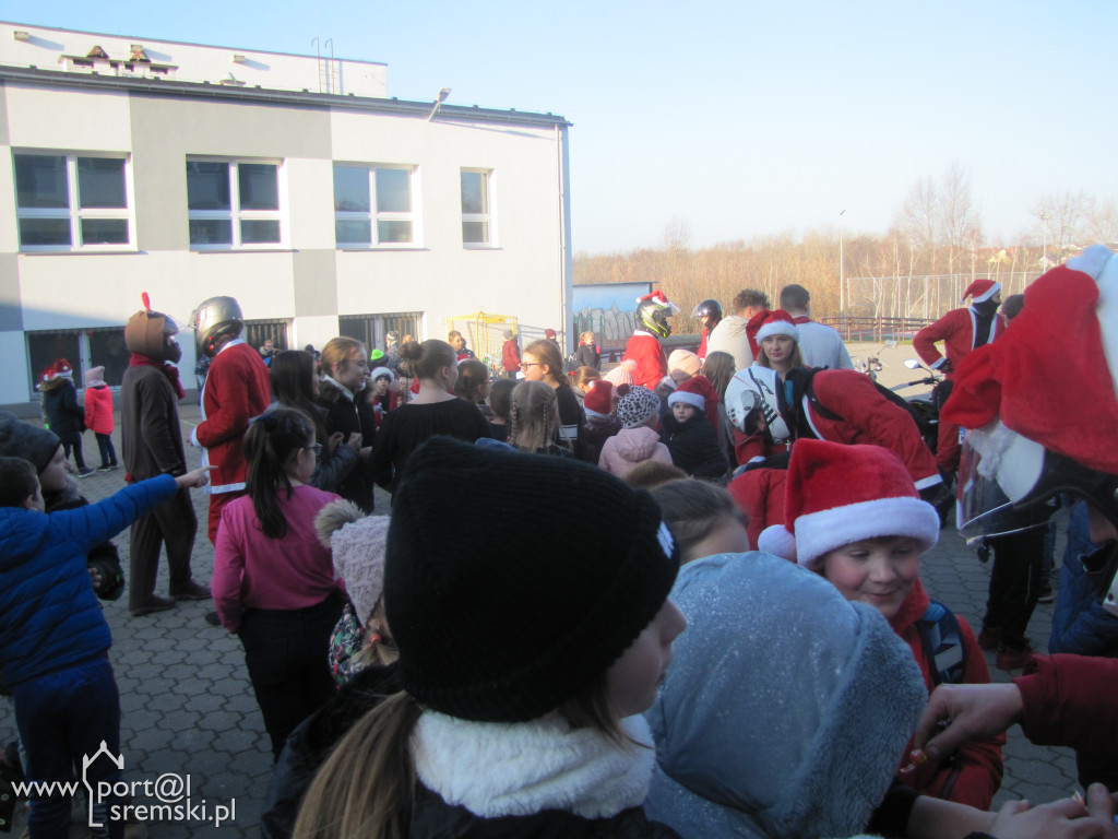 Mikołaje na motocyklach