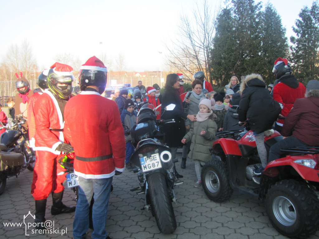 Mikołaje na motocyklach