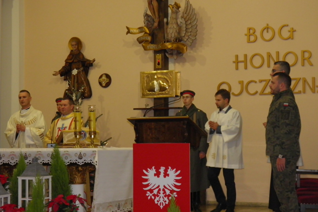 O Powstańcach pamiętano we Mszy św.