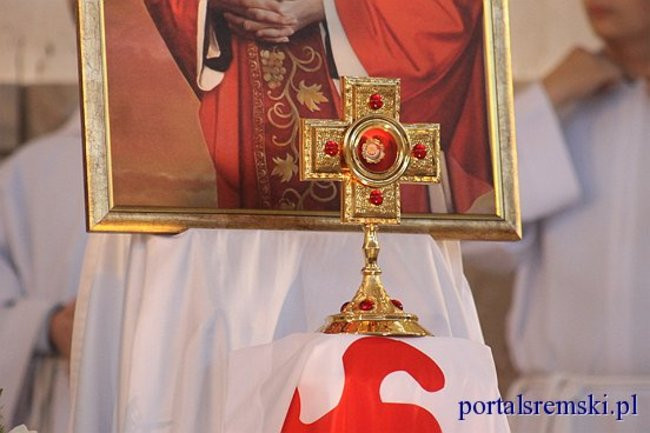 Relikwie ks. Jerzego w Śremie