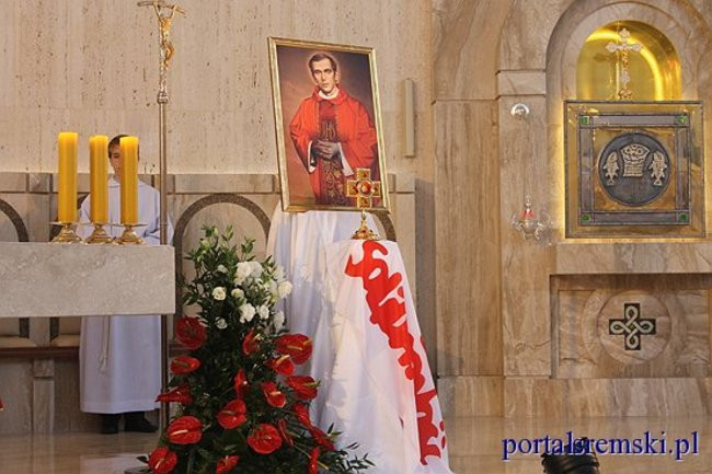 Relikwie ks. Jerzego w Śremie