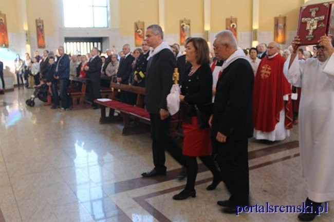 Relikwie ks. Jerzego w Śremie