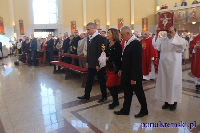 Relikwie ks. Jerzego w Śremie