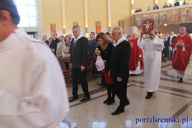 Relikwie ks. Jerzego w Śremie