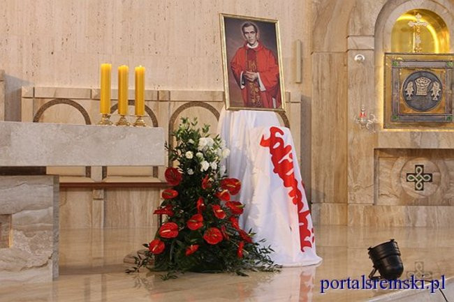 Relikwie ks. Jerzego w Śremie