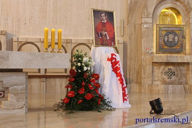 Relikwie ks. Jerzego w Śremie