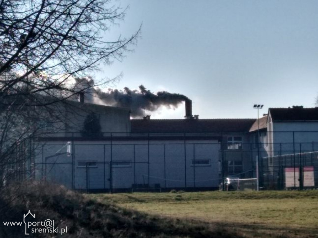 Pożar sadzy