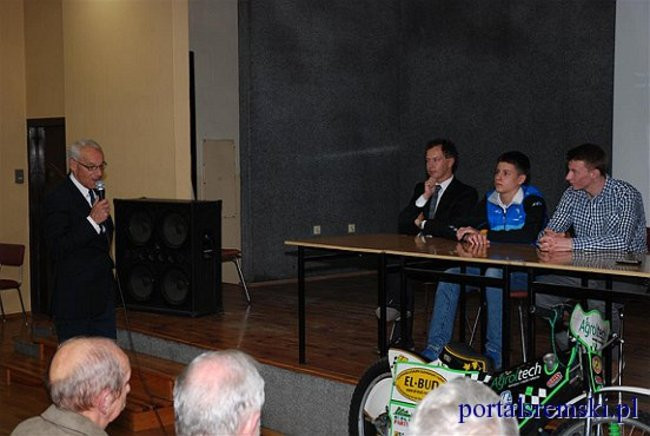 Spotkanie z żużlowcami