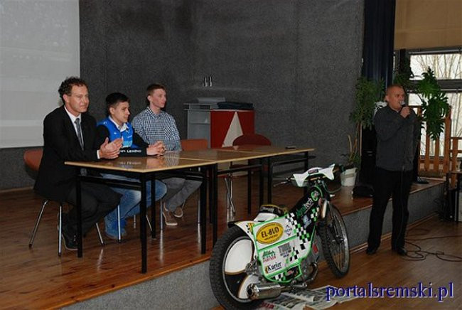 Spotkanie z żużlowcami