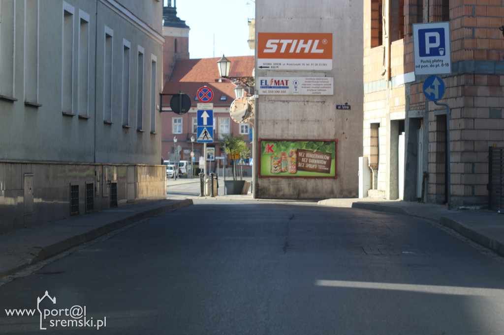 Ulica w Wielkanoc