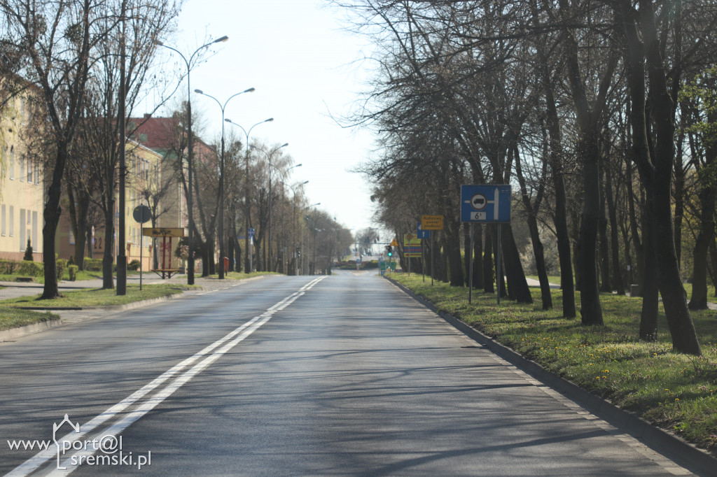 Ulica w Wielkanoc