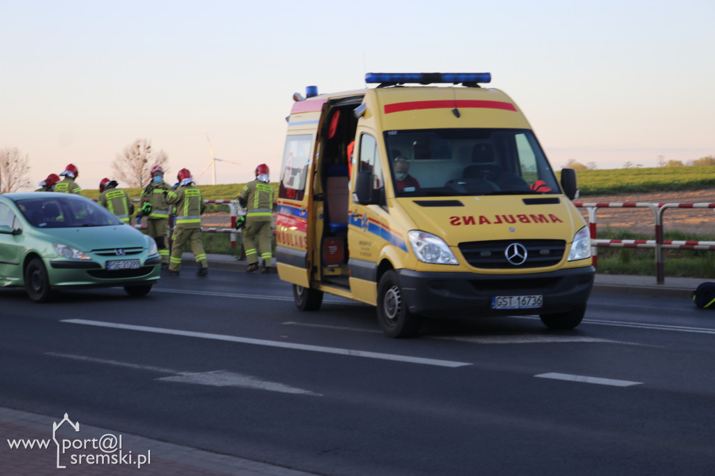 Wypadek w Drzonku