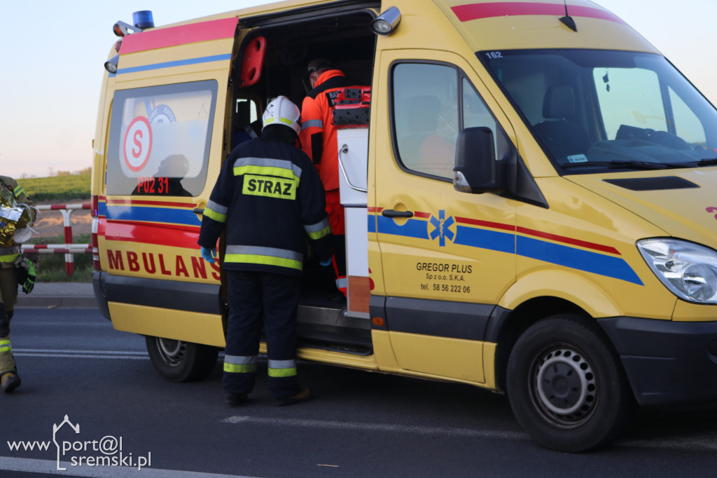 Wypadek w Drzonku