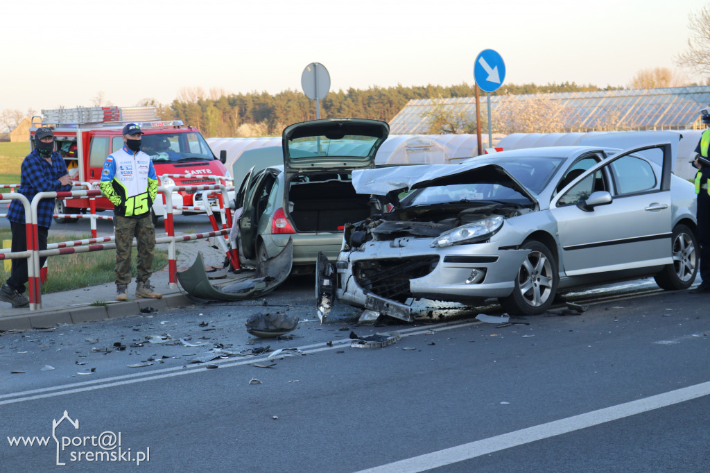 Wypadek w Drzonku