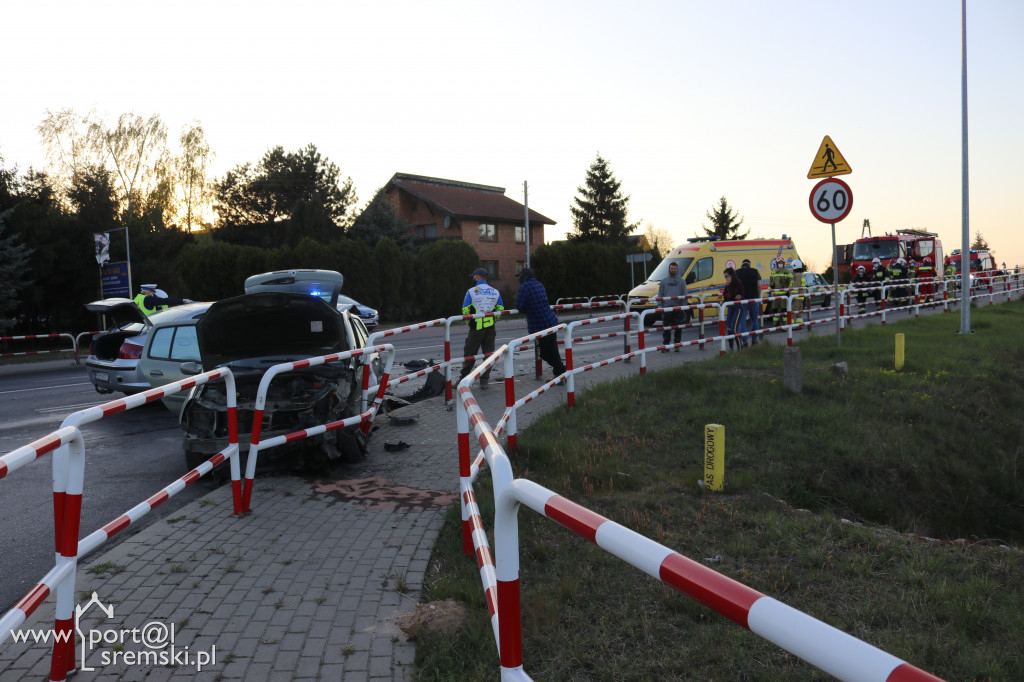 Wypadek w Drzonku