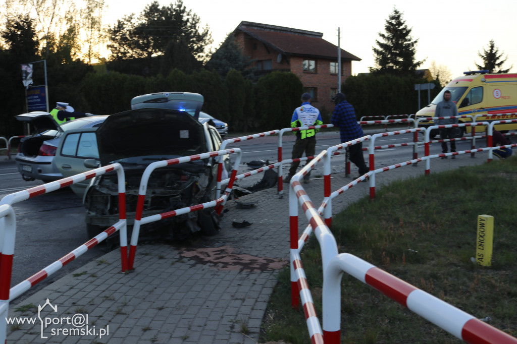 Wypadek w Drzonku