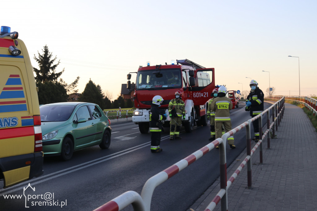 Wypadek w Drzonku
