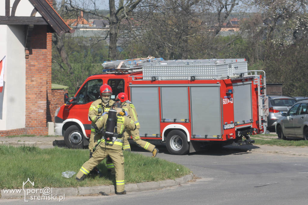 Pożar na ulicy Mickiewicza