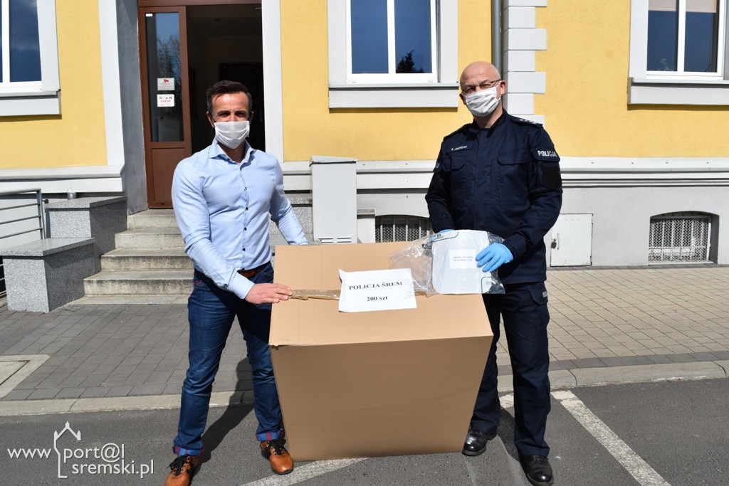 Prezent dla Policji