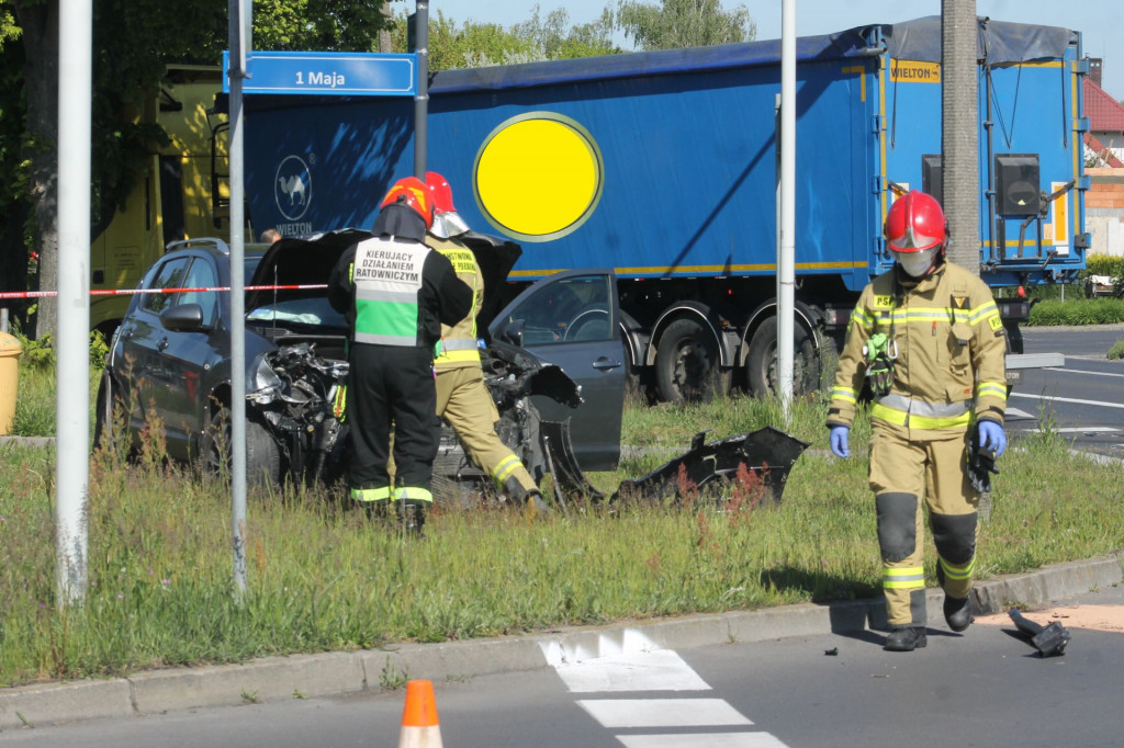 Wypadek na 1 Maja
