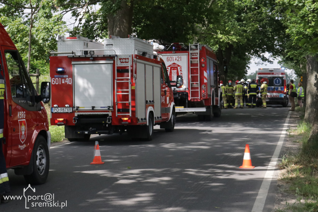 Wypadek ul. Platanowa